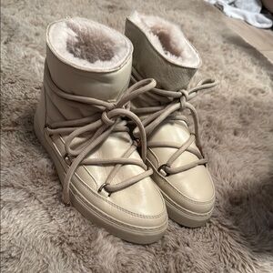 Inuikii Cream Winter Boots